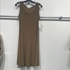 Sympli Sepia Brown NU Tank dress